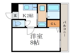 アークリード西院の物件間取画像